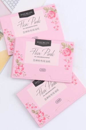 Oil-Absorbing Facial Tissues For Girls Face Cleansing And Make-Up Facial Tissues To Reduce Pores