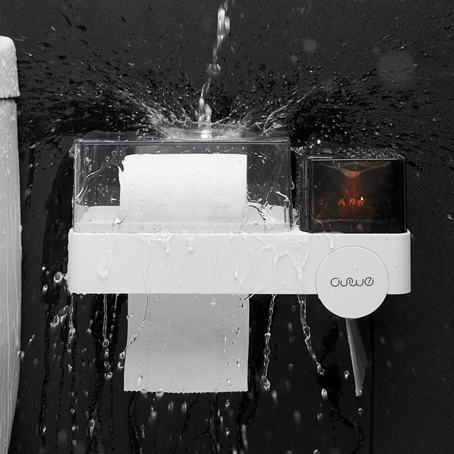 Waterproof Tissue Box Toilet Paper Roll Extractor - Image 2