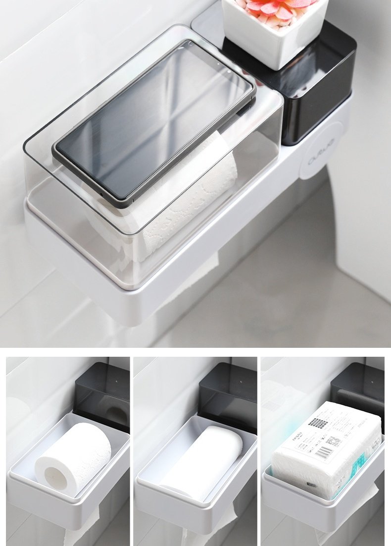 Waterproof Tissue Box Toilet Paper Roll Extractor - Image 3