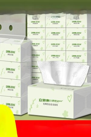 80-pack Value Household Box Of Facial Tissues