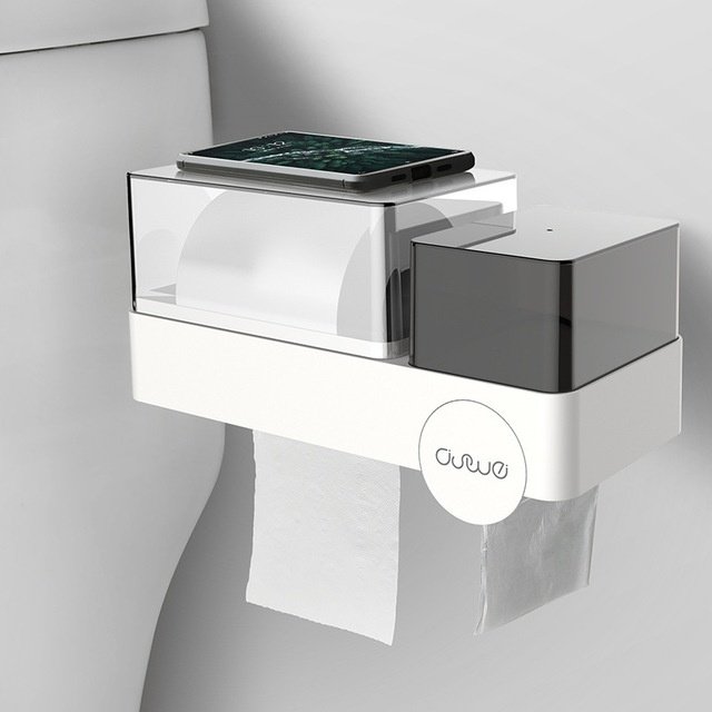 Waterproof Tissue Box Toilet Paper Roll Extractor - Image 8