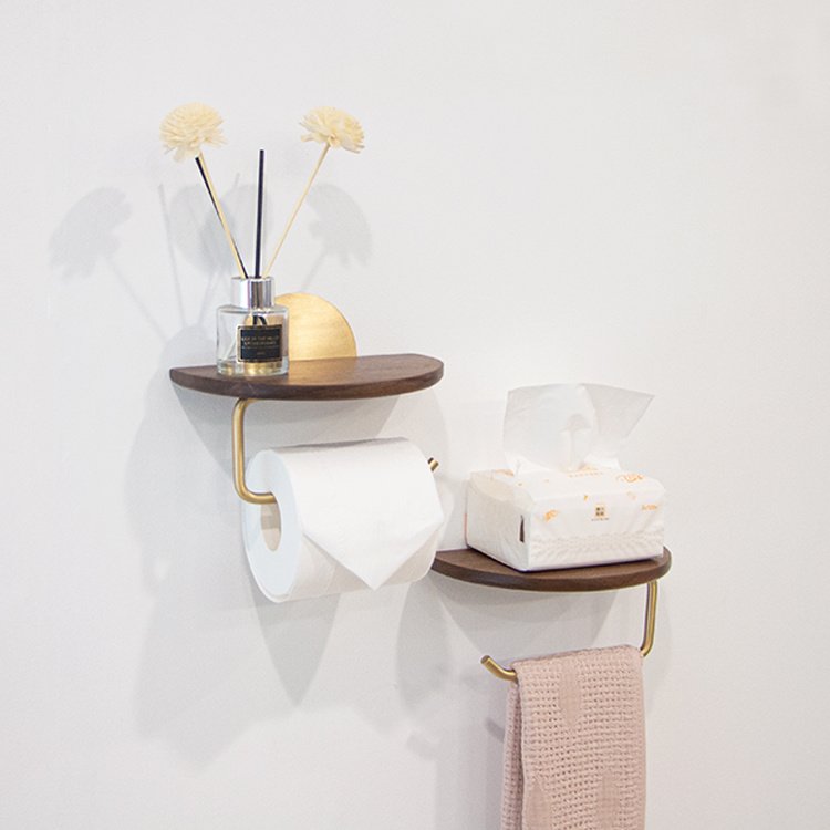 No punching toilet tissue box Tissue Holder Toilet paper toilet paper storage rack toilet roll paper holder toilet paper holder - Image 5