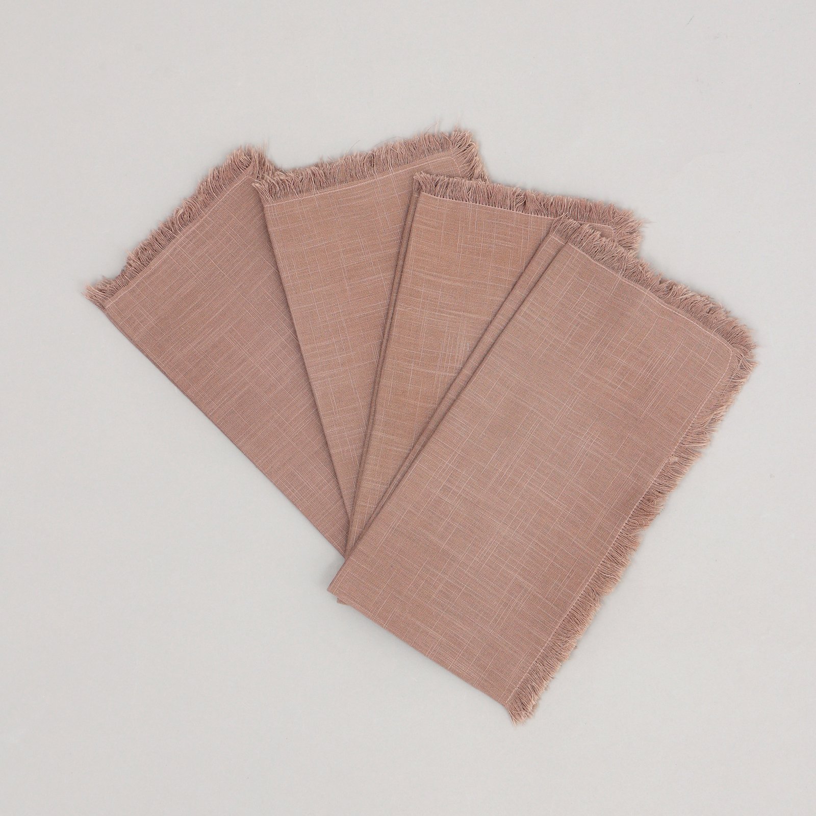 Premium Cotton Napkins Set Of 4-20x20 Inch, Classic Hemstitch Dinner Napkins - Image 5