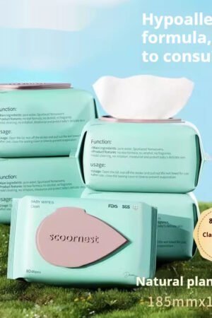 Large Package For Baby Wipes And Tissues